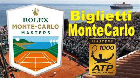 viaggio a montecarlo per rolex tennis|Biglietti MonteCarlo Tennis 2024.